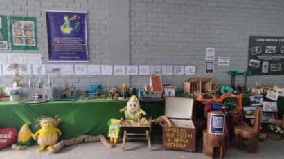 Alunos expõem trabalhos na ExpoFemi contando a história dos 70 anos de Xanxerê