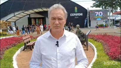 Vídeo: Prefeito de Xanxerê faz avaliação sobre a ExpoFemi 2024