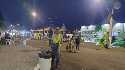 Recicladores que atuaram na ExpoFemi coletaram 423 quilos de latas de alumínio