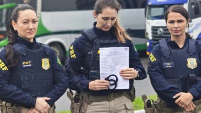 No Dia da Mulher, policiais rodoviárias federais prendem homem procurado por importunação sexual