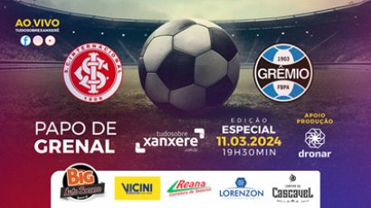 TSX terá  especial PAPO DE GRENAL ao vivo no YouTube