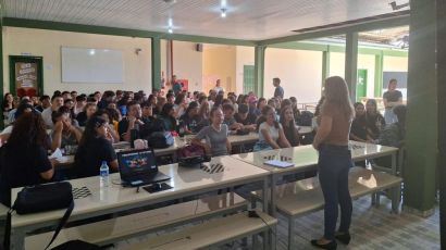 Prefeitura de Xaxim realiza palestras sobre educação financeira nas escolas do município
