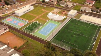 Prefeitura de Xaxim inaugura Complexo Esportivo João Zanotto