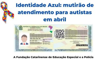 Mês do Autismo em SC: mutirão promove confecção de carteira de identidade para autistas