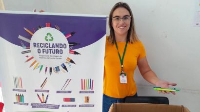 Secretaria de Meio Ambiente realiza nova coleta através do Reciclando o Futuro