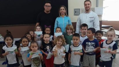 Faxinal dos Guedes: Escola Municipal Airo Ozelame recebem Programa de Saúde Bucal