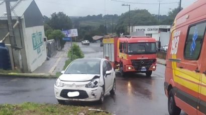 Veículo foge do local após se envolver em acidente em Xanxerê