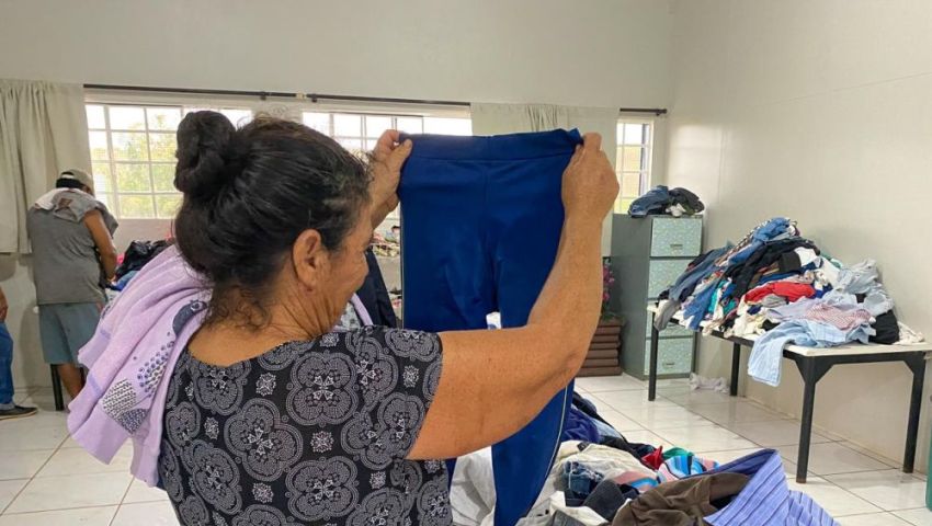 Campanha do Agasalho: distribuição de roupas já começou em Abelardo Luz 