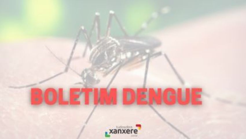 Atualização dos números da dengue em Xanxerê