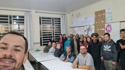 EJA de Faxinal dos Guedes cria projeto em parceria com a Secretaria de Saúde