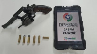 Homem é preso por porte ilegal de arma de fogo no interior de Bom Jesus