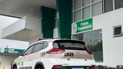 Policiais militares salvam bebê engasgado em Xaxim