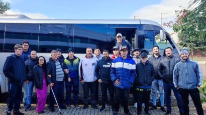 Atletas de Xanxerê embarcam para participar dos Parajasc em Blumenau