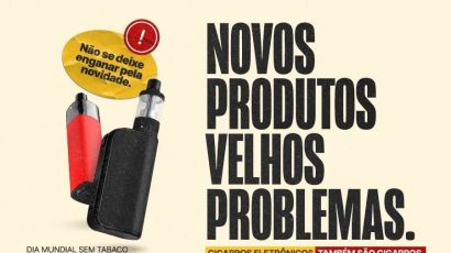 Dia Mundial Sem Tabaco estimula proteção das crianças contra a interferência da indústria  