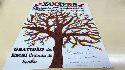 Alunos de cidade gaúcha enviam cartas como forma de agradecimento a Xanxerê