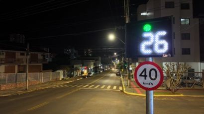Lombadas eletrônicas: caráter educativo foi prorrogado por mais 10 dias em Xanxerê