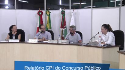 CPI recomenda anulação do concurso público da Câmara de Vereadores