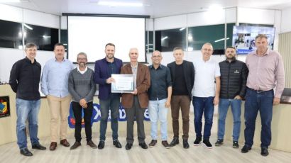 Delegado Albino Araújo é homenageado pela Câmara de Xanxerê