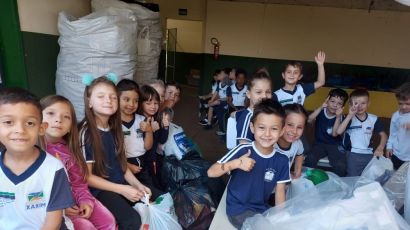 Escola de Xaxim desenvolve projeto de prevenção ao meio ambiente