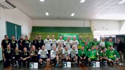 Equipe de bolão 23 de Xanxerê conquista título dos jogos microrregionais