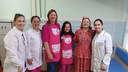 Contação de Histórias no HRSP leva alegria e motivação aos pacientes