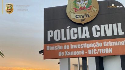 PC de Xanxerê cumpre mandado e prende suspeito de tráfico de drogas