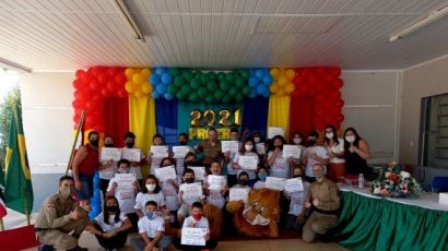 Proerd forma cerca de 900 novos alunos em Xanxerê