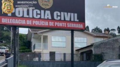 Marido de babá é preso suspeito de estuprar crianças em Ponte Serrada