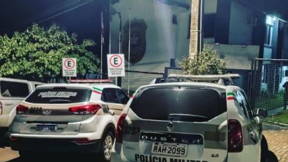 Denúncia de perturbação de sossego termina com policial ferido em Xaxim