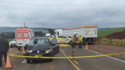 Homem morre atropelado na SC-480 em Bom Jesus