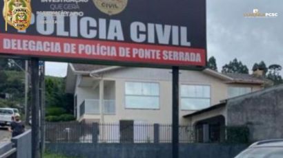 Adolescente é apreendido em Ponte Serrada por furto e lesão corporal contra idoso