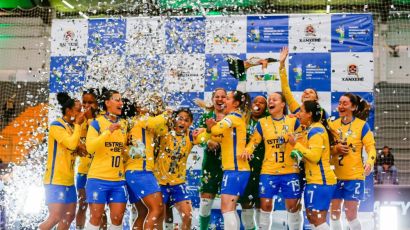 Brasil é bicampeão do Torneio Internacional de Futsal Feminino 