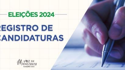 Partidos devem apresentar registro de candidaturas até quinta-feira (15)