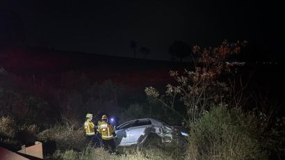 Adolescente fica ferido após capotamento de veículo em Xanxerê