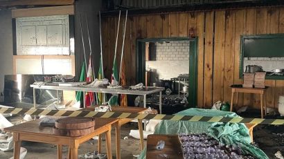 Prejuízo com incêndio na Associação Veneta passa de R$ 350 mil, segundo diretoria 