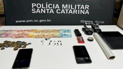Polícia Militar fecha ponto de venda de drogas em Xanxerê