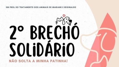 2º Brechó Solidário Não Solta Minha Patinha acontece neste final de semana em Xanxerê