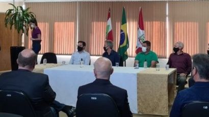Troca de comando:  Biasus assume a Prefeitura de Xanxerê