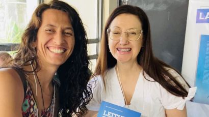 Professora da Unoesc Xanxerê lança livro sobre leitura nas unidades prisionais na Bienal de SP