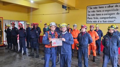 Bombeiros do 14º Batalhão de Xanxerê participam de curso de busca terrestre