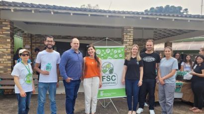 Comissão IFSC Sustentável distribui 130 mudas de árvores em Xanxerê