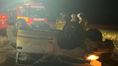 Homem morre em capotamento de veículo em Abelardo Luz 