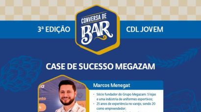 CDL Xanxerê promove terceira edição do Conversa de Bar