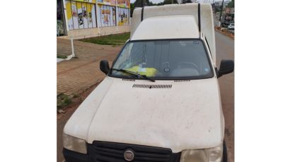 Ciclista é atropelado por Fiorino em Abelardo Luz