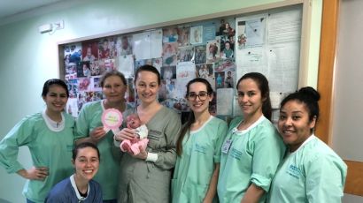 Bebê recebe alta após 2 meses de internação na UTI Neonatal do HRSP