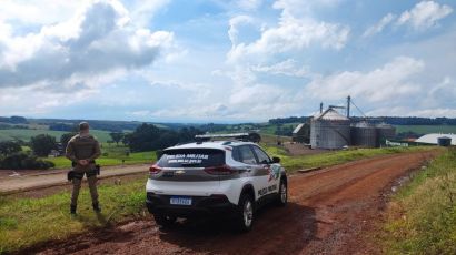 Batalhão da Polícia Militar de Xanxerê reforça policiamento em áreas rurais