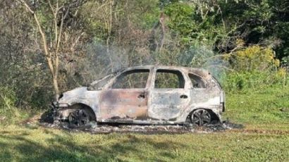 Caso do jovem morto em Xaxim: PM localiza carro incendiado 