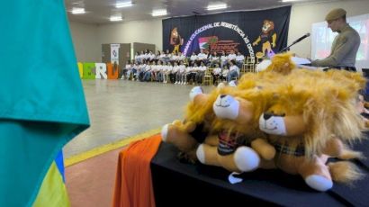 FOTOS: Ouro Verde celebra formatura de 36 alunos no programa Proerd