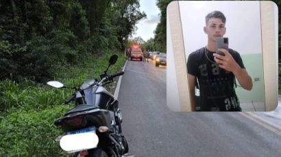 Jovem de 18 anos morre em acidente com moto em Passos Maia 
