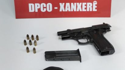Suspeito de posse irregular de arma de fogo é preso em Xanxerê